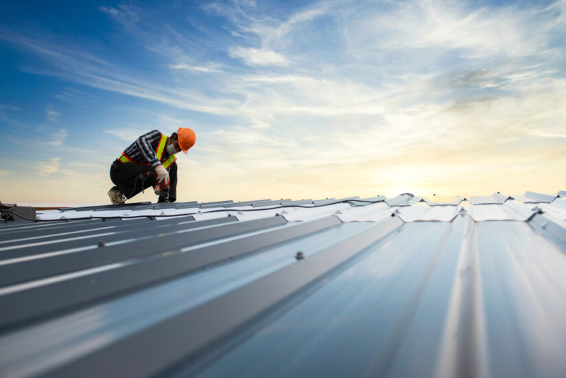 Photo of Metal Building Construction