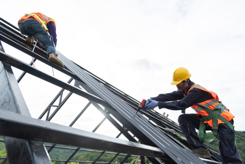 Photo of Steel Building Construction